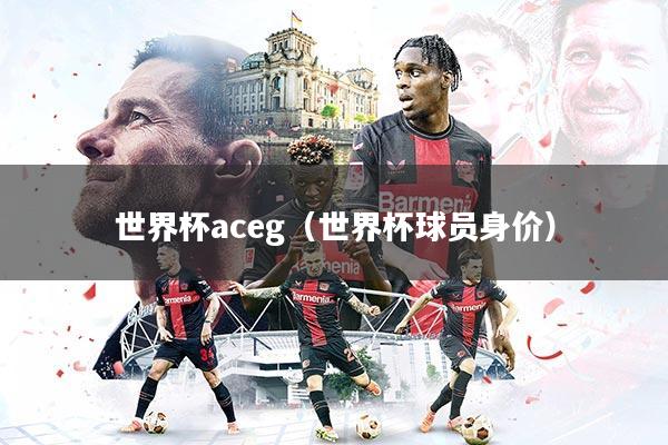 世界杯aceg（世界杯球员身价）